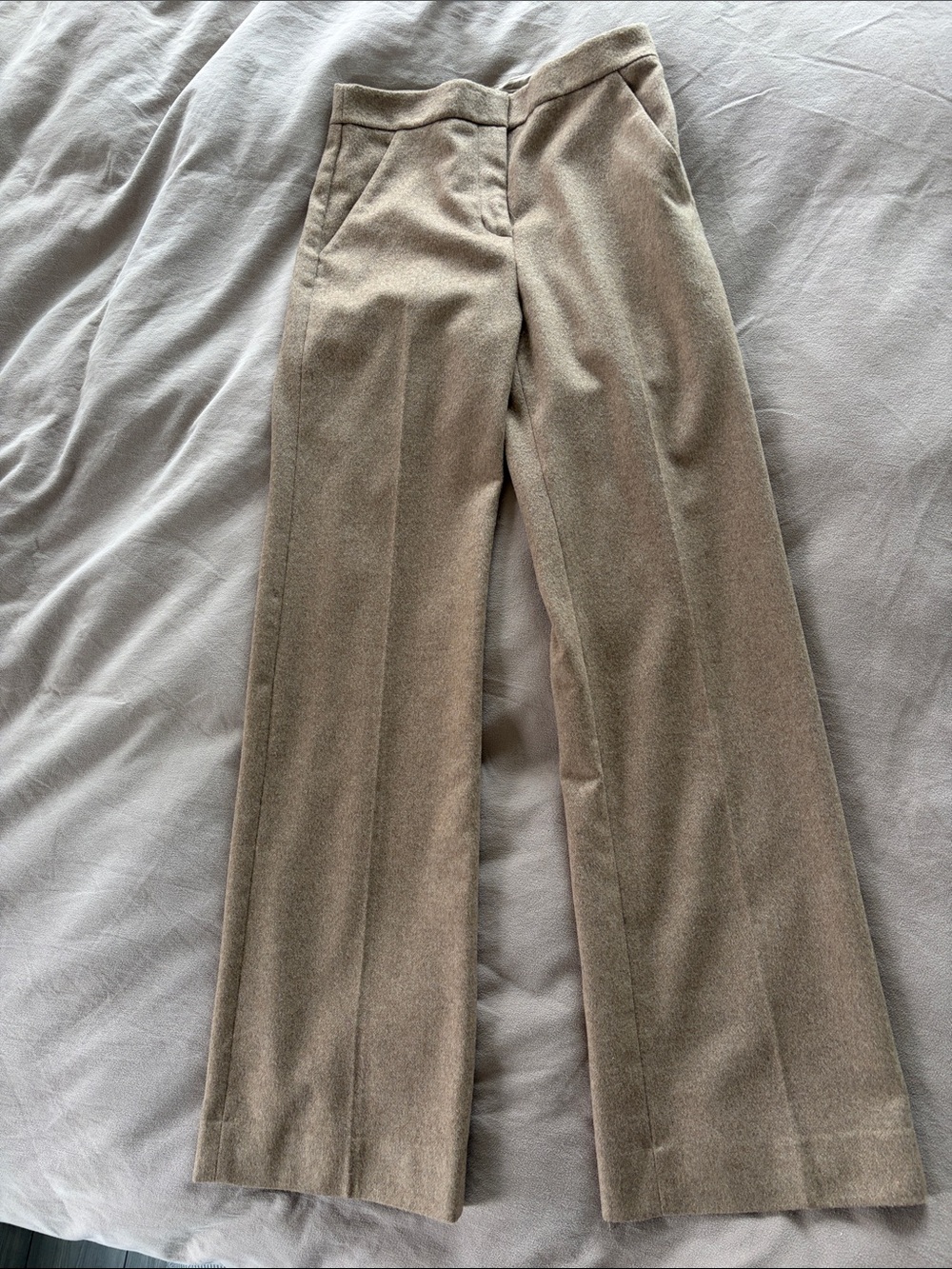 Veronica Beard wide leg wool trousers
